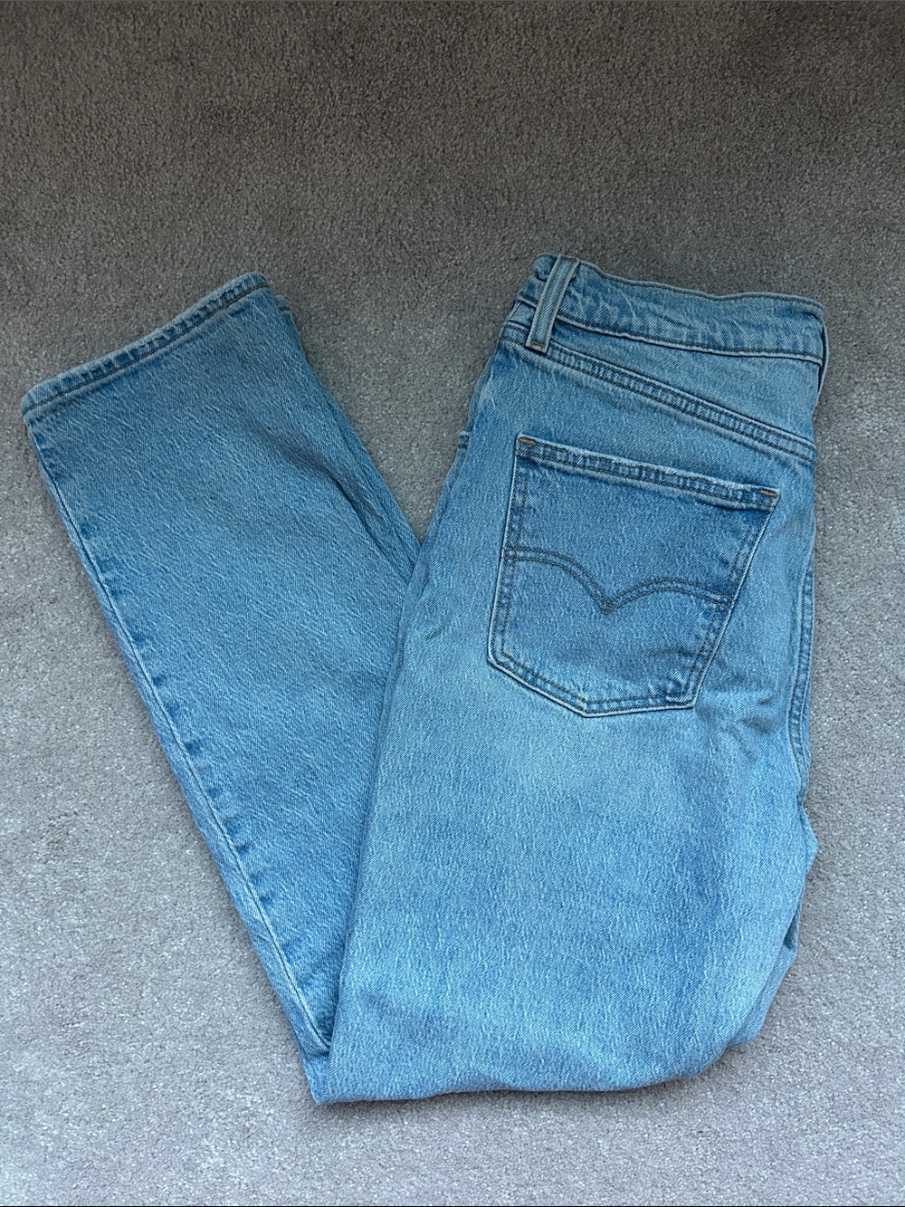 70s high slim straight size 29 Leviโs jeans